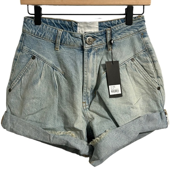 Oneteaspoon KANSAS HIGH-WAIST STREETWALKERS SHORTS - Picture 2 of 15
